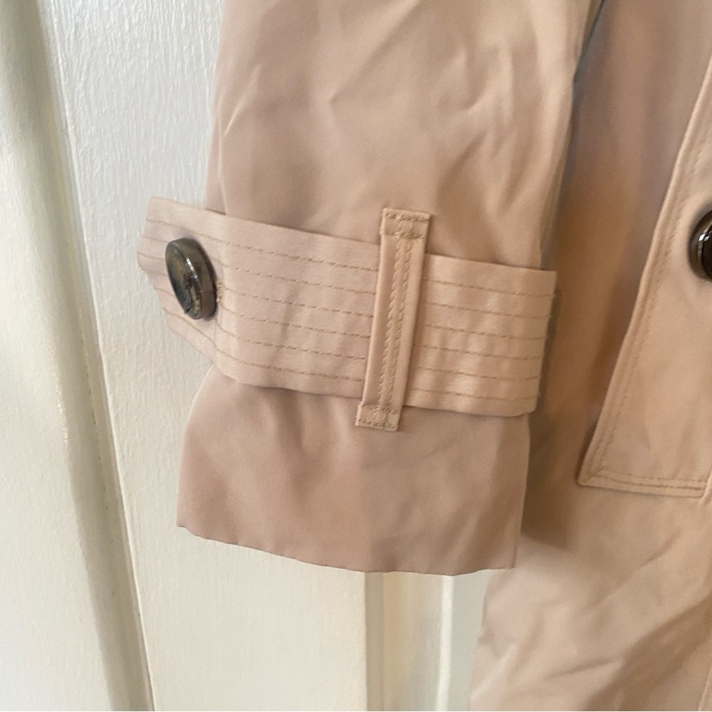 LONDON FOG COLLECTION Hooded Tan Women's Trench Coat Size PXXS - Picture 4 of 9